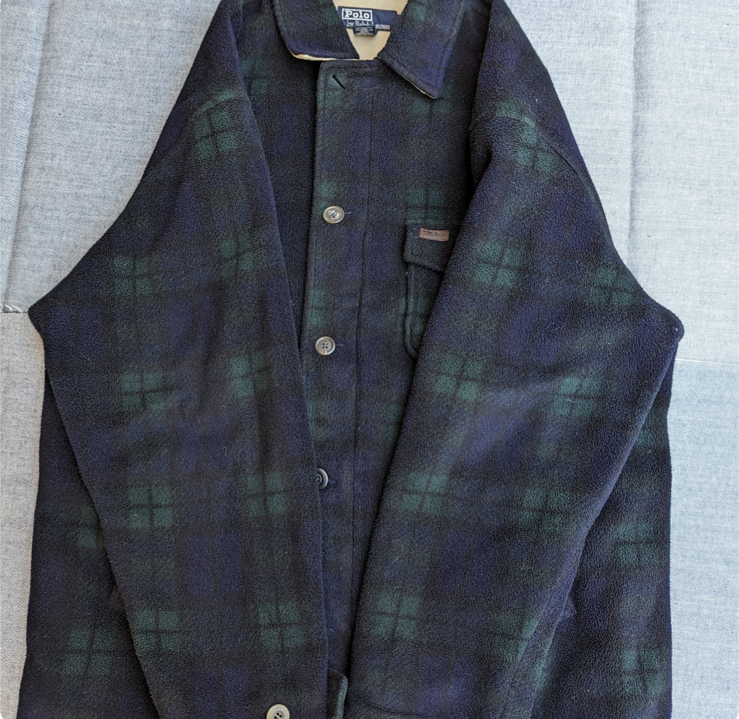90s ralph lauren black watch part fleece jaket 小岩店 | What 90s ralph lauren black watch part fleece jaket 小岩店 | What