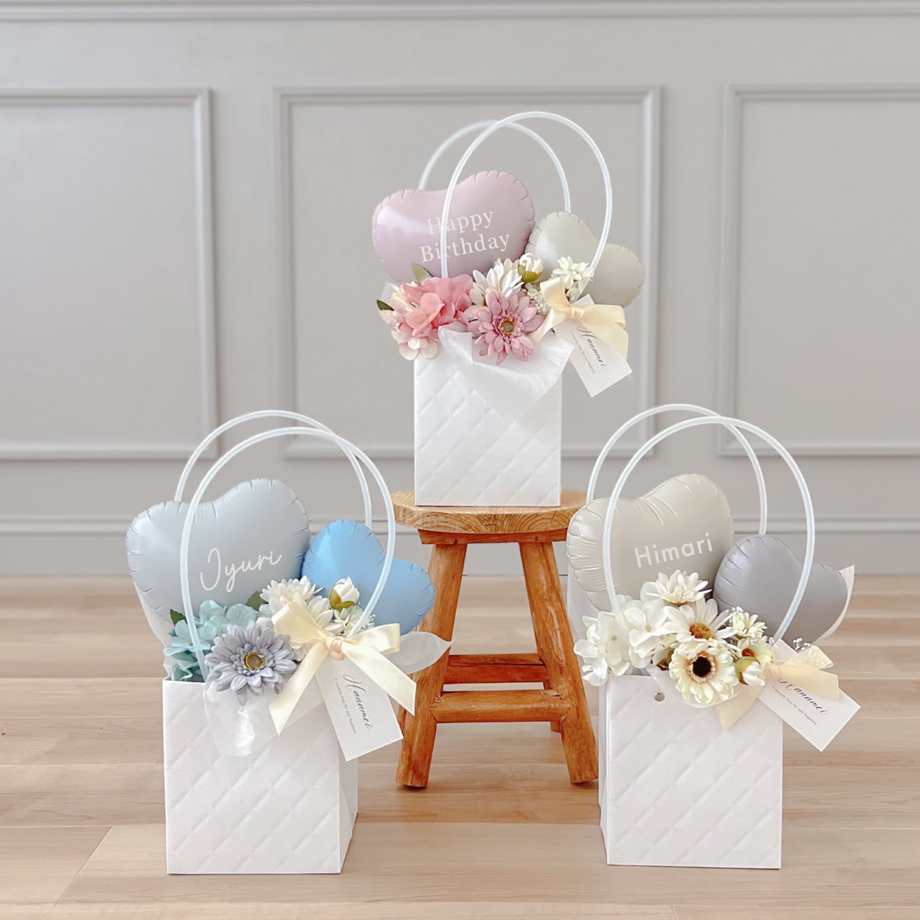 バルーンバッグ 置き型 結婚式 電報 開店祝い 祝電 バースデー 誕生日