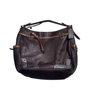 COACH multi leather one shoulder bag
