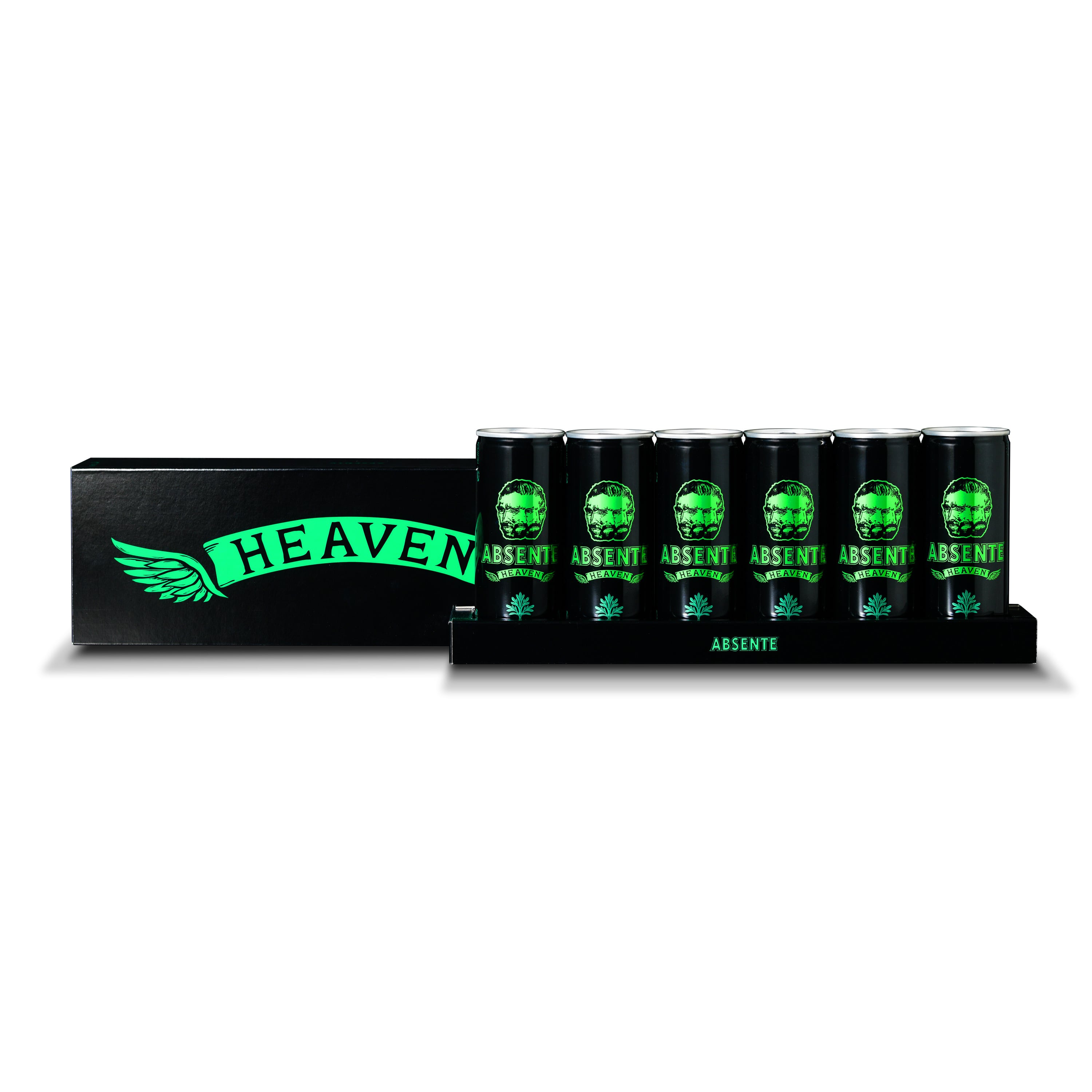 ABSENTE オリジナルTシャツ ＋ ABSENTE HEAVEN SIXPAC （6缶）SET