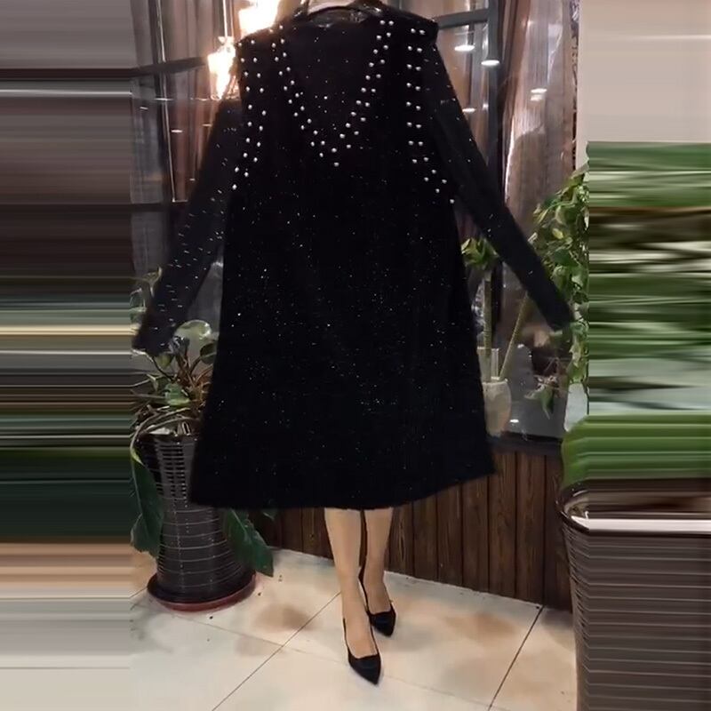 ファットMMプラスサイズ婦人服2020秋新作ボトミングシャツスリミングベリードレスウエスタンスタイルスカートツーピーストレンド ミックスインファッション71851929838