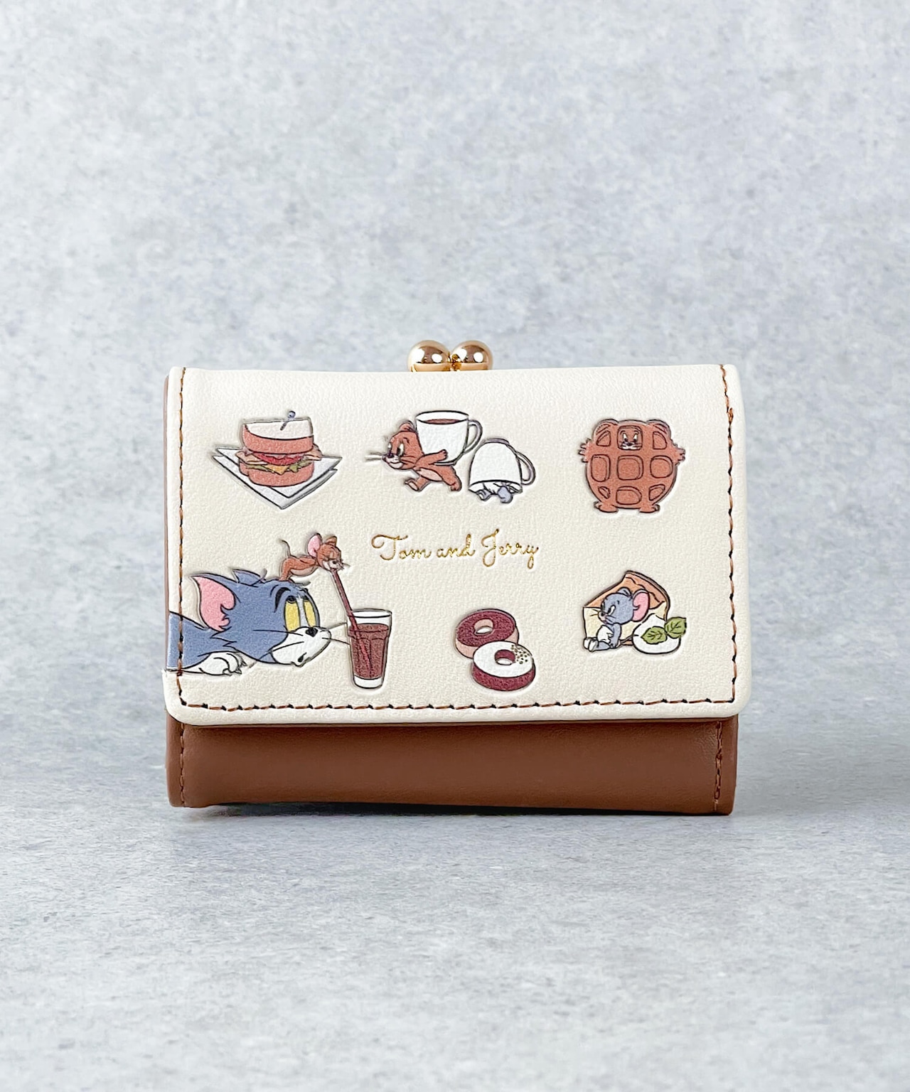 F268111-19_TOM and JERRY×Flapper カフェモチーフミニウォレット - 2