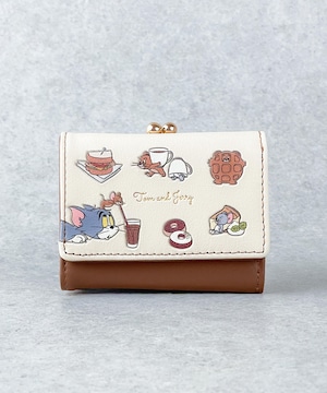F268111-19_TOM and JERRY×Flapper カフェモチーフミニウォレット