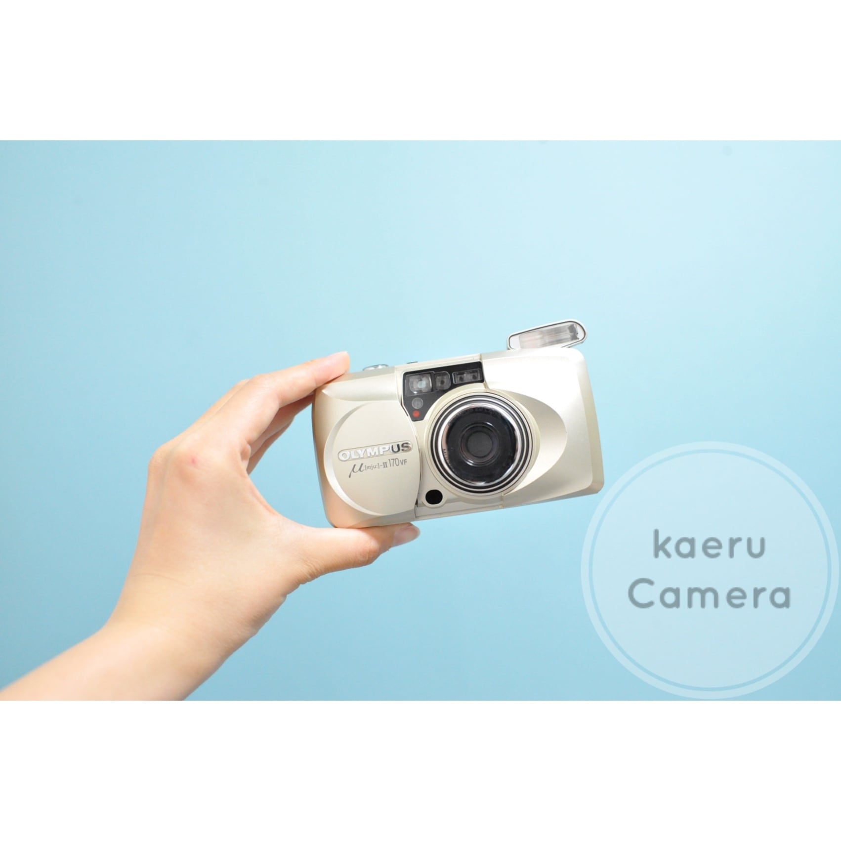 OLYMPUS μ-II 170 VF フィルムカメラ | kaerucameraOnlineshop ...