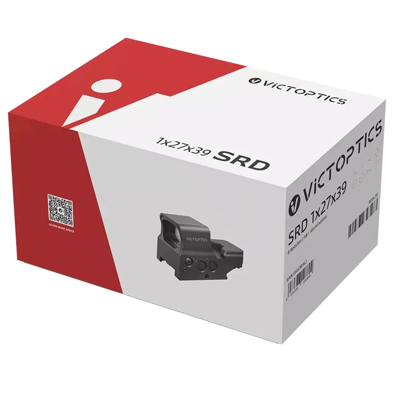 Vector Optics】 VictOptics SRD 1x27x39 Eight-Reticle Red Dot Sight