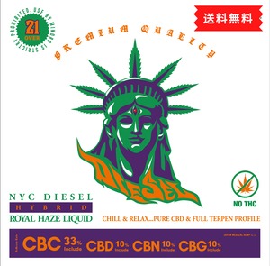 【CBC33%,CBD10%,CBN10%,CBG10%】Dr.Green Labs - NYC DIESEL -