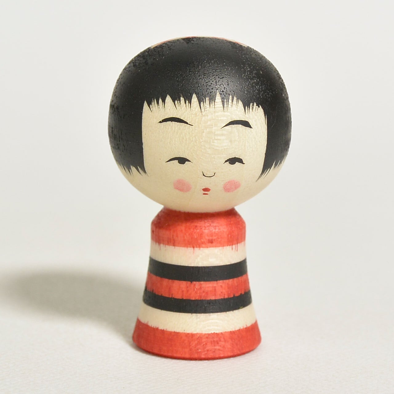 ももパフェちゃんこけし 約2寸 約6cm 鈴木明 工人（作並系）#2568