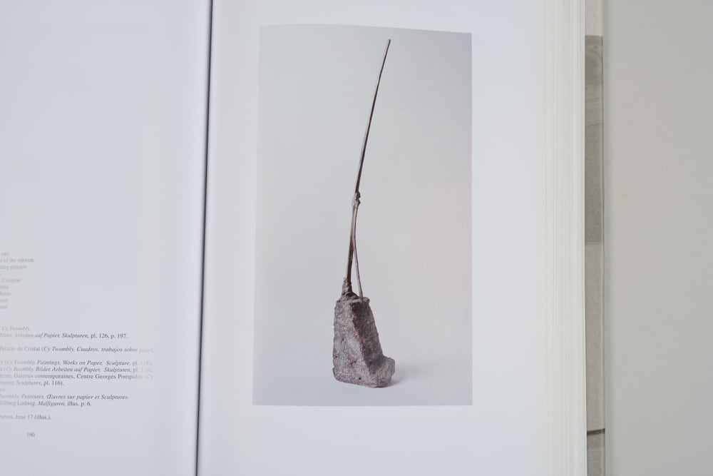 洋書 CATALOGUE RAISONNE OF SCULPTURE Cy Twombly Catalogue Raisonné of Sculpture Vol. II | Catalogue