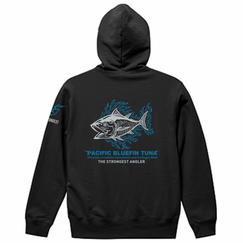 【10.0oz スウェットフルジップパーカー】鮪アングラー
