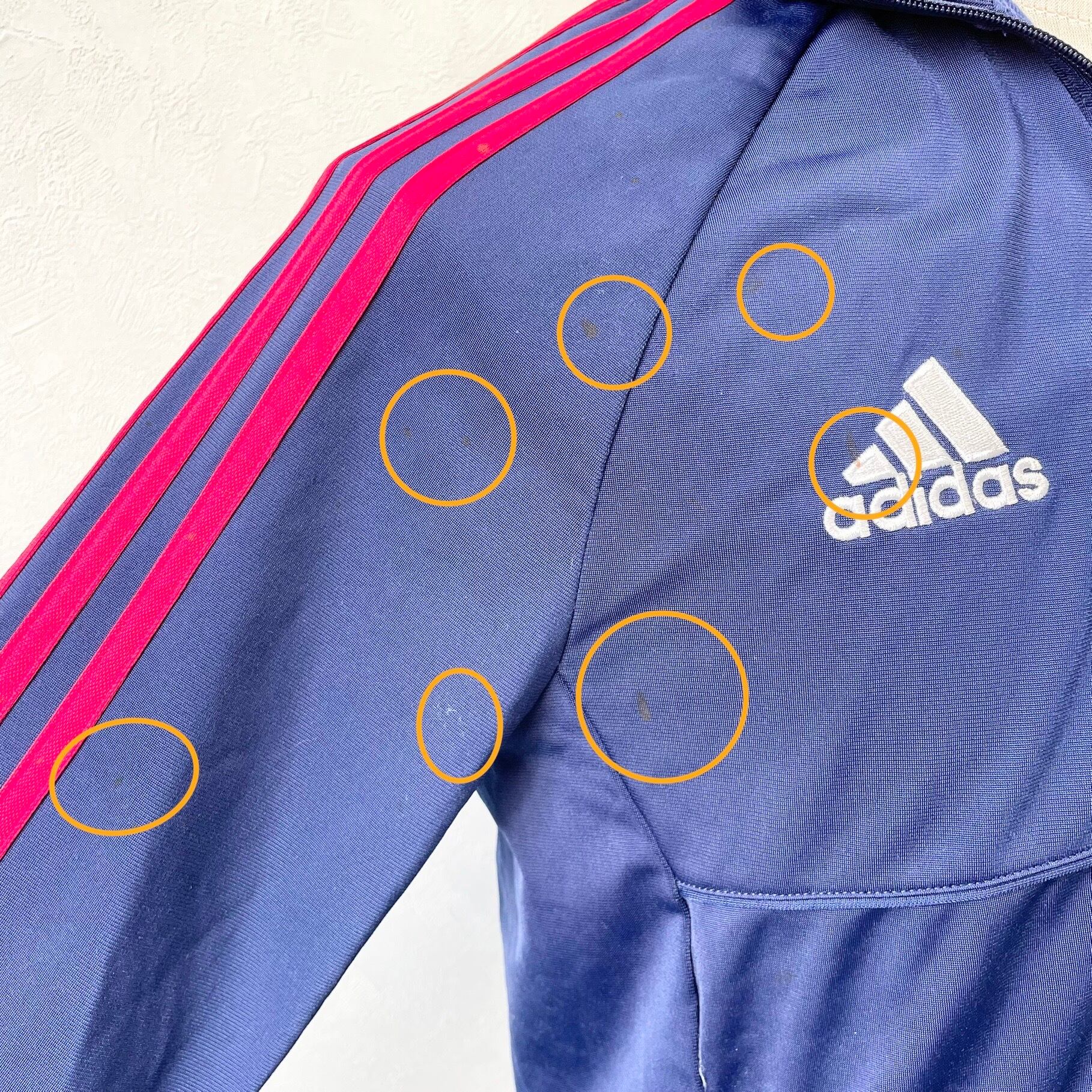 AJAX】アディダス トラックジャケット 刺繡ロゴ サイドライン