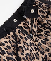 【mini】LEOPARD PIPING BOARDSHORTS for KIDS［RSW076］