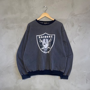 90's USA製 INSIGNIA SPORT RAIDERS sweat shirt / スウェット トレーナー 古着 古着屋 used vintage ビンテージ