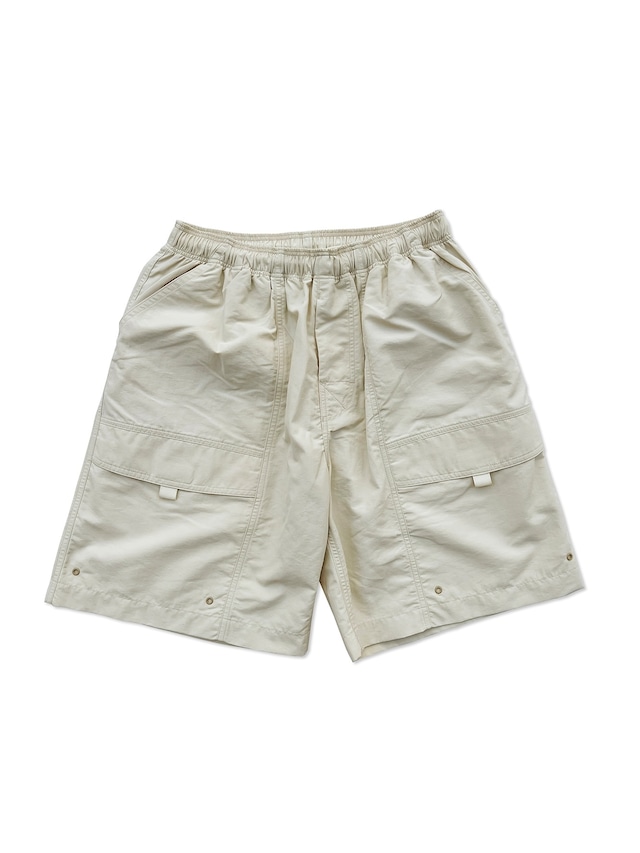 COMFORTABLE REASON / SUPPLEX FISHING SHORTS - IVORY