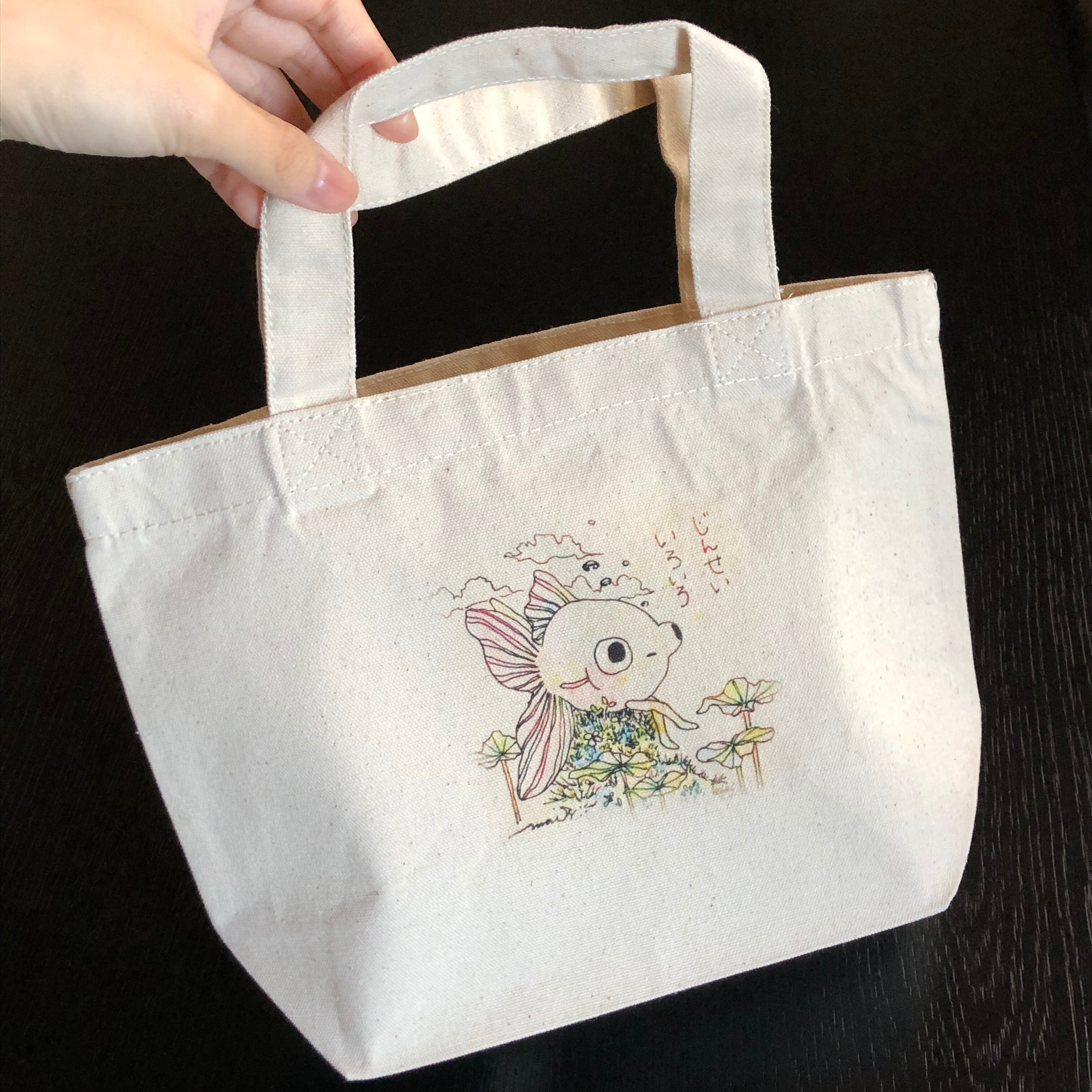 テテちゃんミニトート ペコちゃん ペコとターチャン ミニトートバッグ (ピンク)