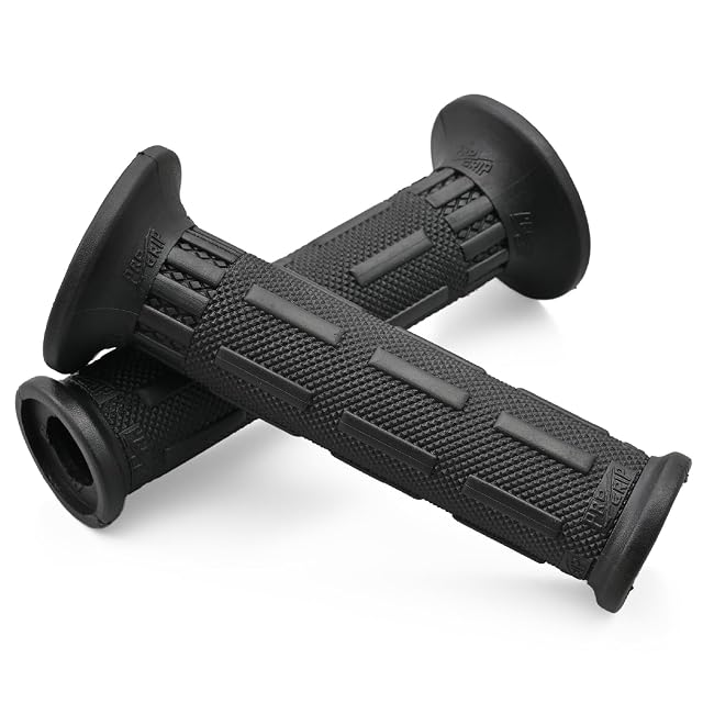 デイトナ(Daytona) バイク グリップ ハンドル径φ22.2用 120mm 2層構造