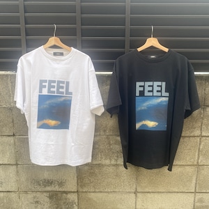 feel s/s tee  BLACK