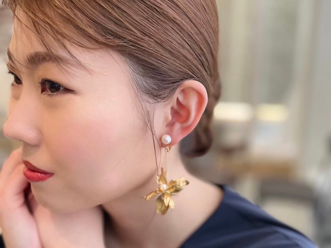 orgablanca PETLA pipe earring オルガブランカ ペトラパイプ 