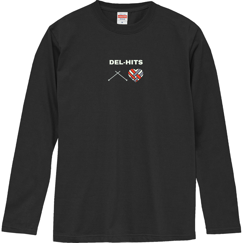 DEL-T ロングスリーブTシャツ Mサイズ<ブラック> | DEL-HITS powered by BASE