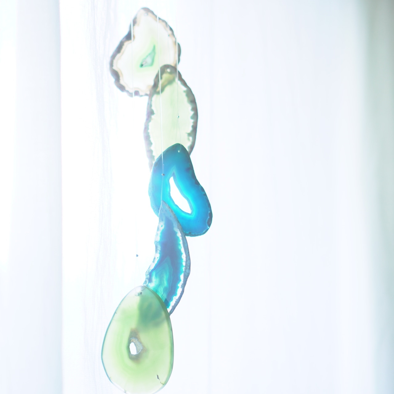 Mojito 02 - アゲートヒーリングチャイム / Agate Sun Catcher Wind Chime 886