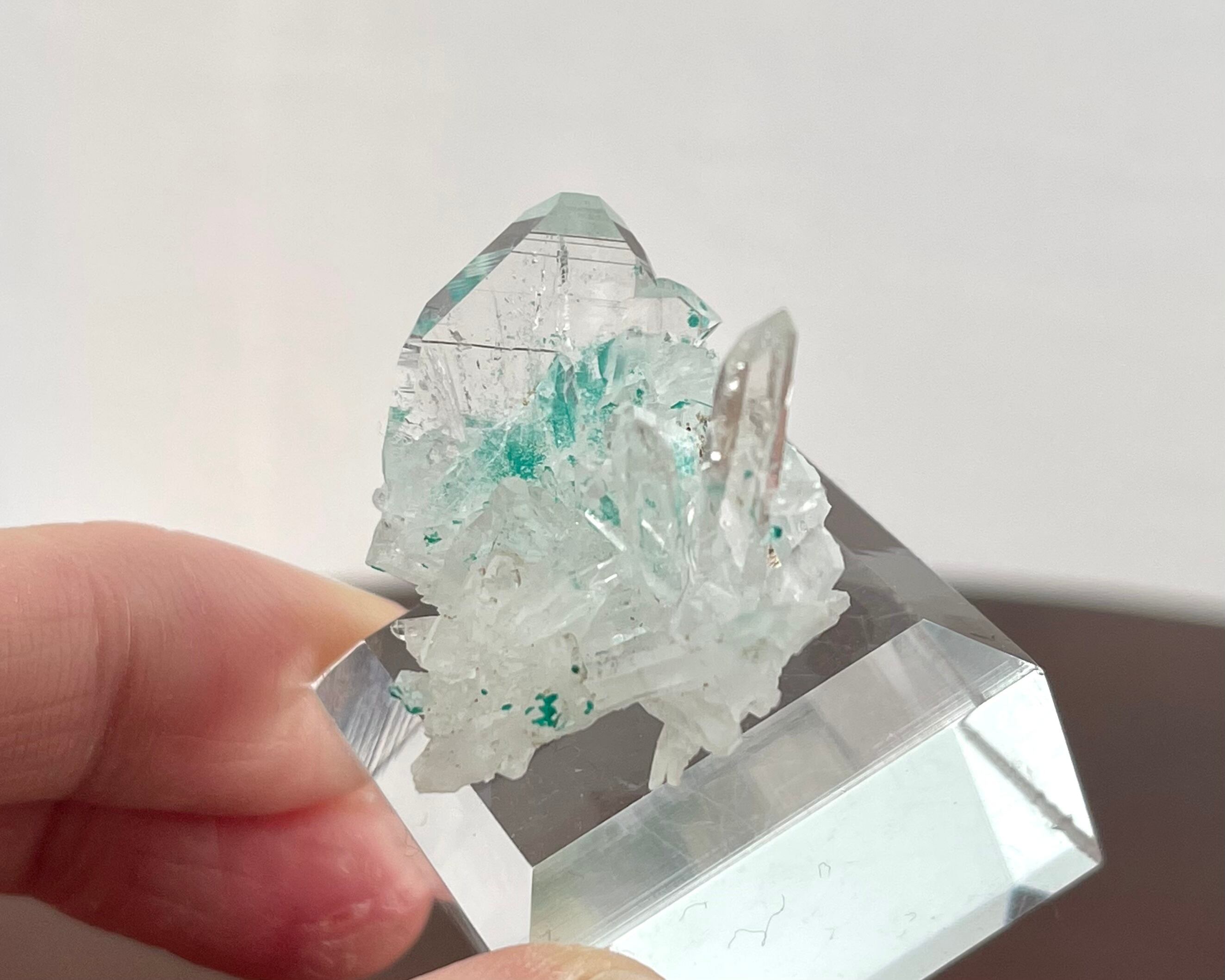 クリソコラ / クォーツ【Chrysocolla on Quartz】中国産 | PEANUTS