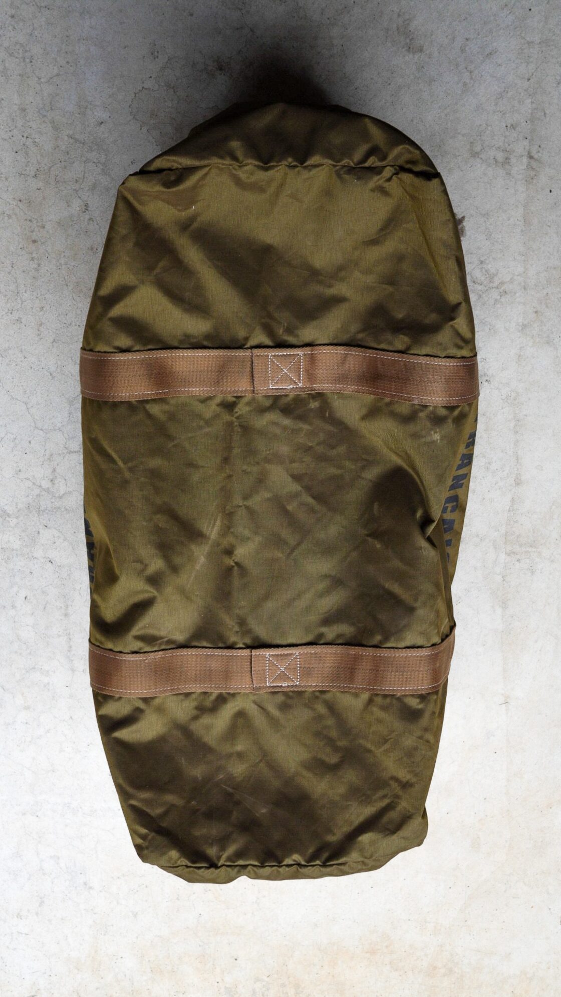 DEADSTOCK / 1980-1990s】フランス軍 パラシュートバッグ 《French 