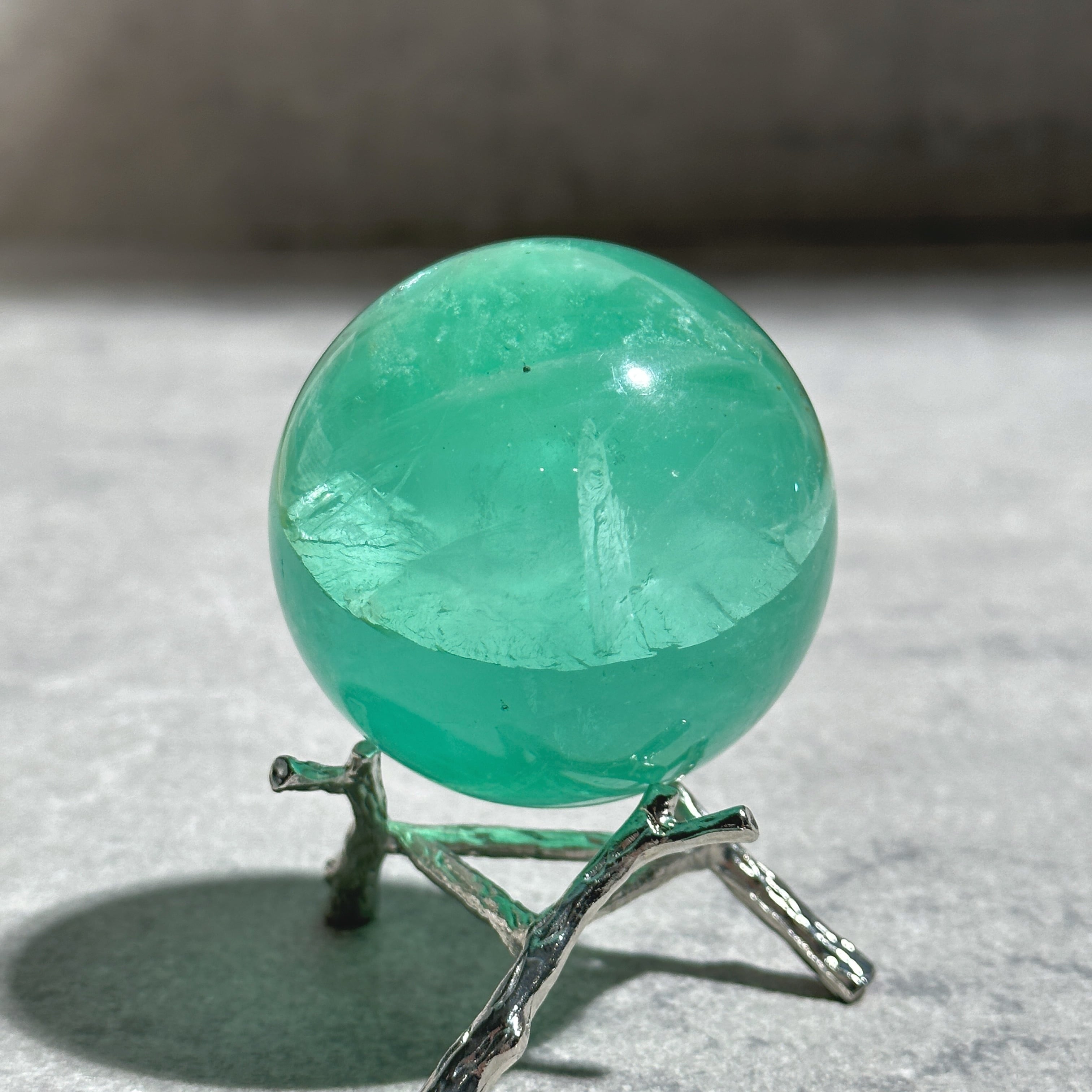 グリーンフローライト スフィア04◇ Green Fluorite ◇天然石・鉱物