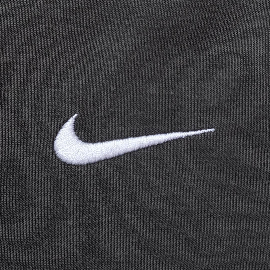 NIKE ナイキ ロゴ刺繍パーカー スウォッシュ L グリーン オリーブ ...