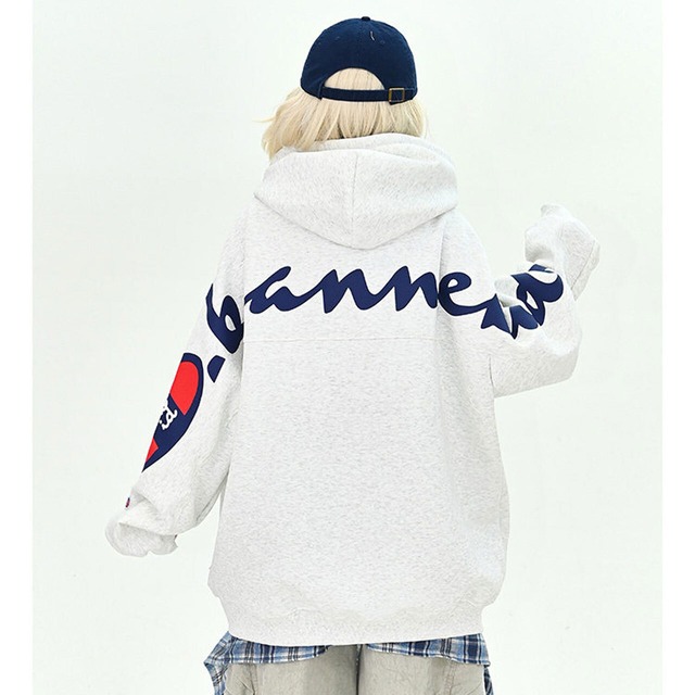 アームロゴスポーティーストリートパーカー 2col   R01728