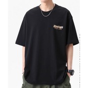 レトロプリントTシャツ A4338