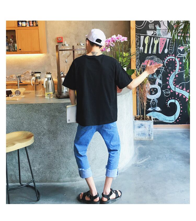 全2色 Tシャツ カットソー プリント カジュアル シンプル