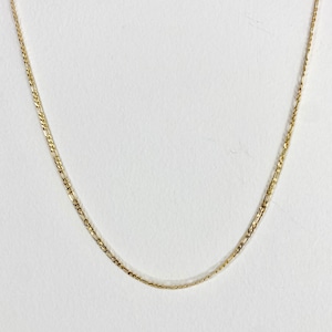 【GF1-63】20inch gold filled chain necklace