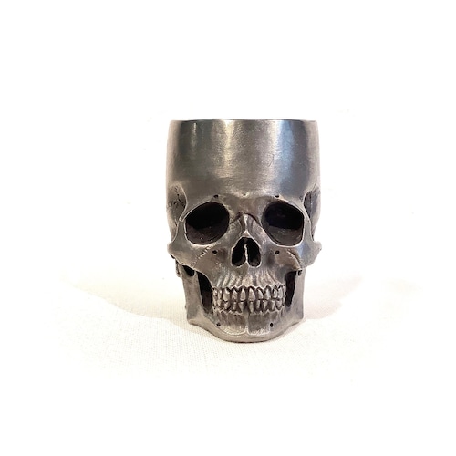 BurdenOfProof バーデンオブプルーフ  BOFP-210 Skull-shot glass2 盃 酒器 お猪口 錫器