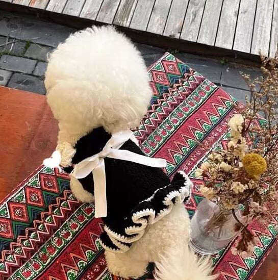 《予約》3102360 モノクロリボンワンピース