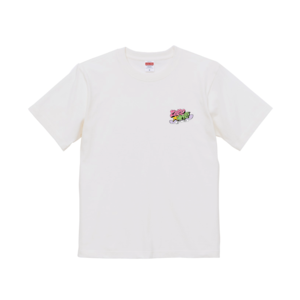 zero☆one 「Graffiti Logo 23」TEE / OFF WHITE