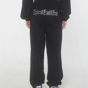 [ROCKCAKE] Sequins 2way Pinchuck Jogger - Black 正規品 韓国ブランド 韓国通販 韓国代行 韓国ファッション パンツ
