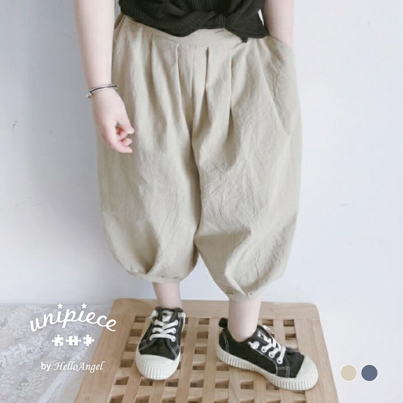 Unipiece パンツ 009 キッズブランド 可愛い 女の子 子供 キッズ ボトムス ベージュ ネイビー チノパン ゆる 110 1 130 ユニピース 子供服 送料無料 Helloangel