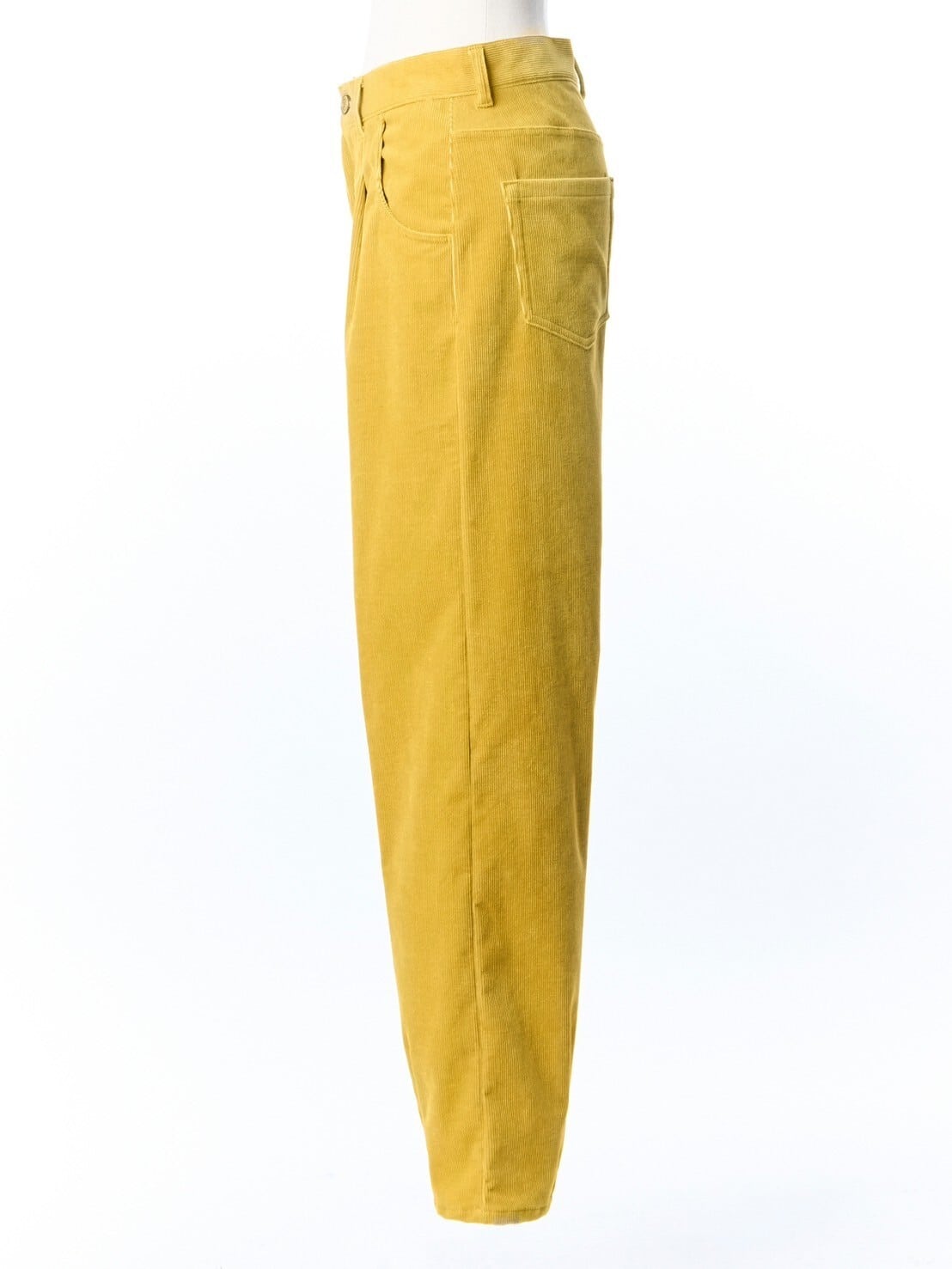 コーデュロイテーパードパンツ(イエロー) | IKITSUKE