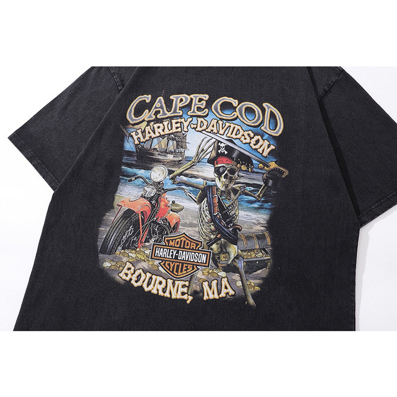 VINTAGE ストリート 海賊 Tシャツ T1464