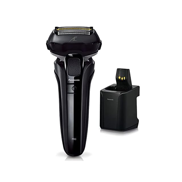 パナソニック ラムダッシュPRO 5枚刃 全自動洗浄充電器 お風呂剃り可 黒 パナソニック メンズ シェーバー ラムダッシュ PRO 5枚刃 ラムダッシュ