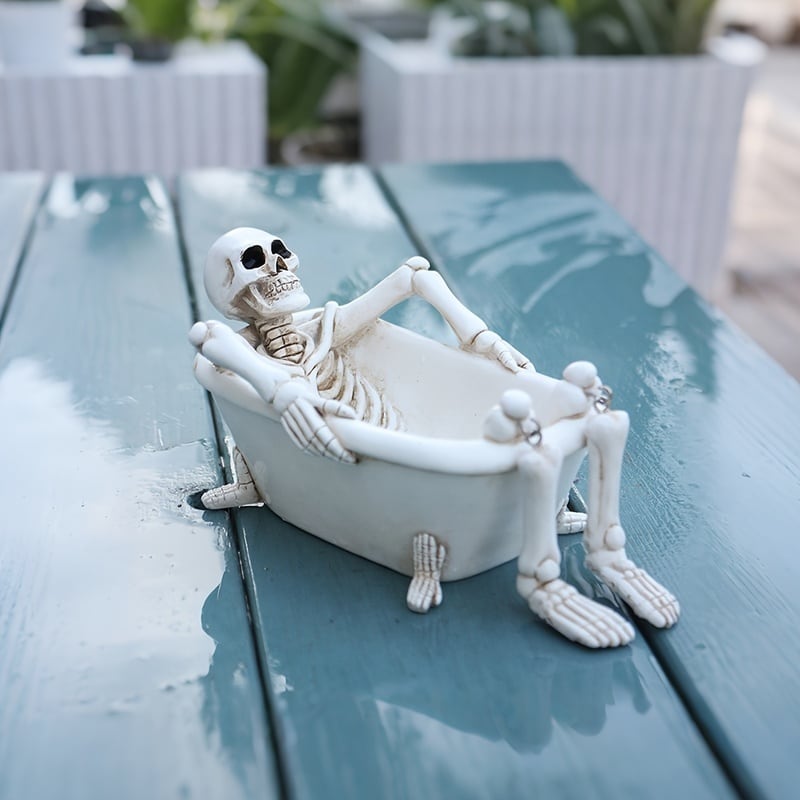 ミニ プランター ユニーク 骸骨 スケルトン おしゃれ かわいい