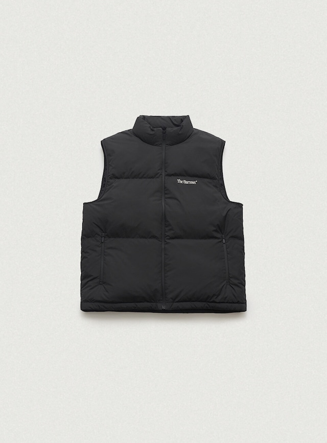 [The Barnnet] Oversized Flow Puffer Vest_Black 正規品 韓国ブランド 韓国通販 韓国代行 韓国ファッション ザ バーネット ザバーネット thebarnnet 日本 店舗