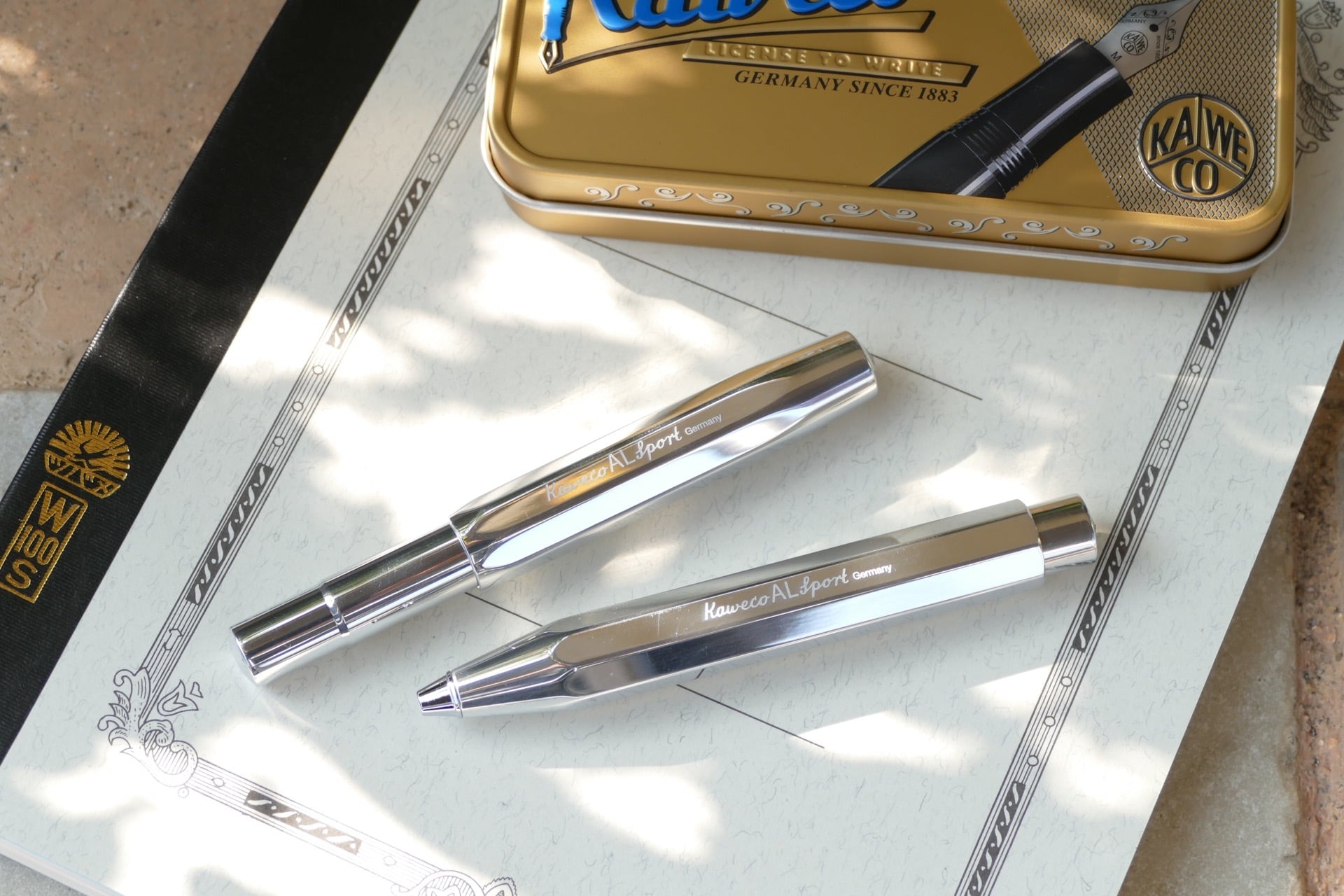 ランキング第1位 KAWECO カヴェコ アルスポーツ 万年筆 M アルミ