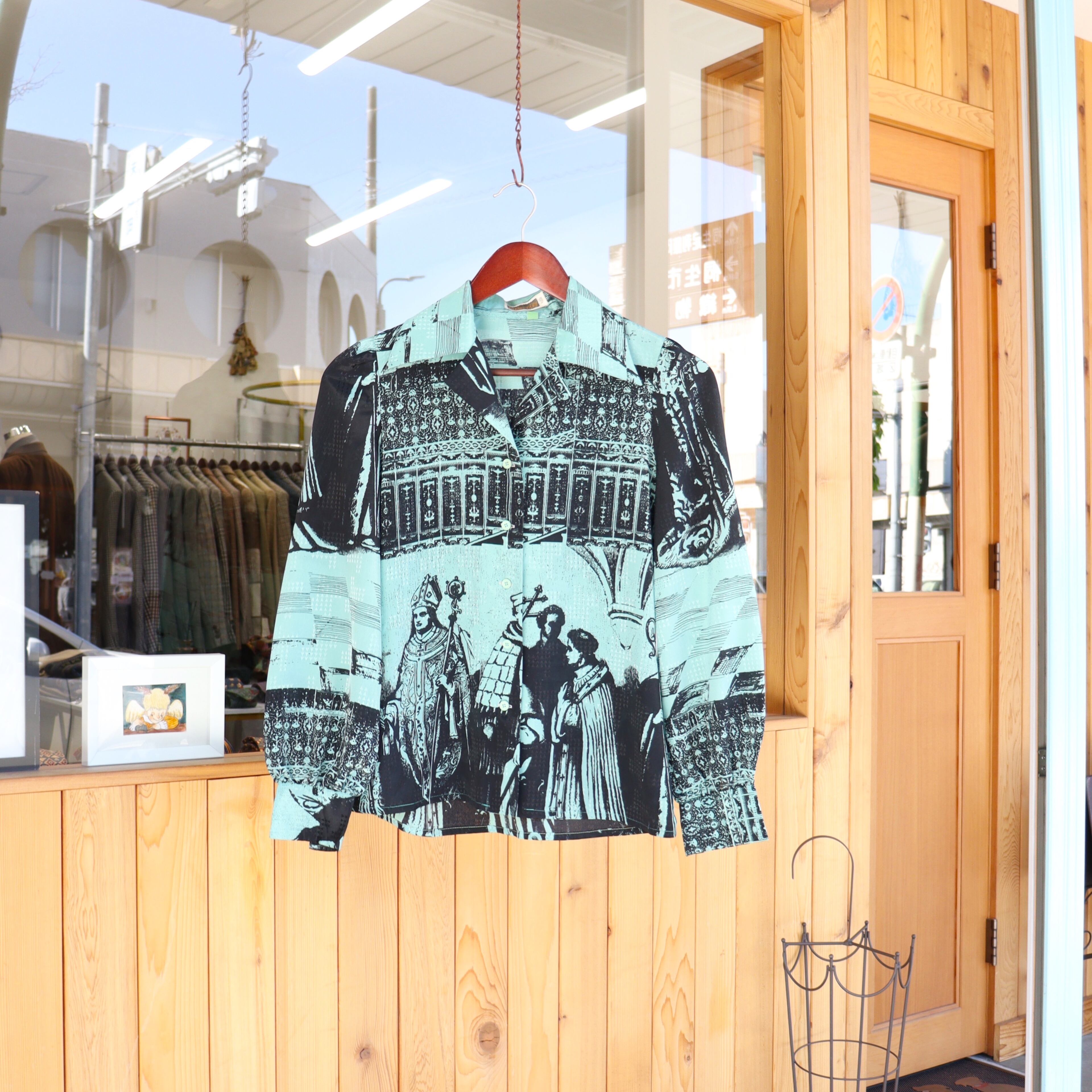 JAPAN vintage retro blouse shirt