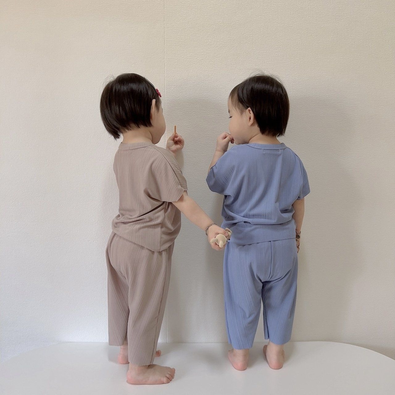 [Moran bebe] Cool Pleats set / [모란] 쿨플리츠상하