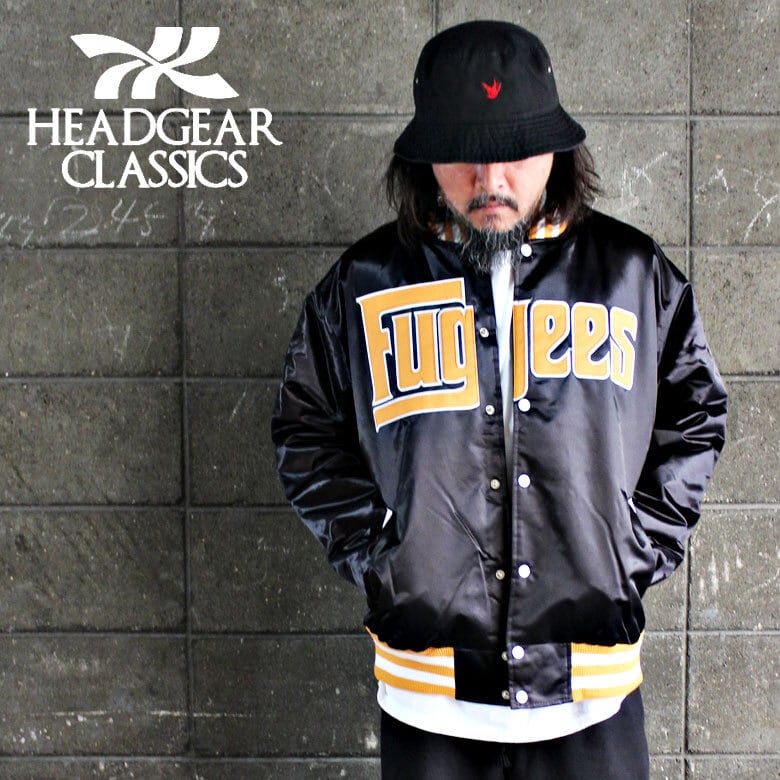 【 hg-jkt-fugees】HEADGEAR CLASSICS ヘッドギア クラシック フージーズ（ The Fugees ） サテンジャケット  大きいサイズ かっこいい メンズ ストリート アメカジ HIPHOP | セレクトショップ【P.C.H】 powered by BASE