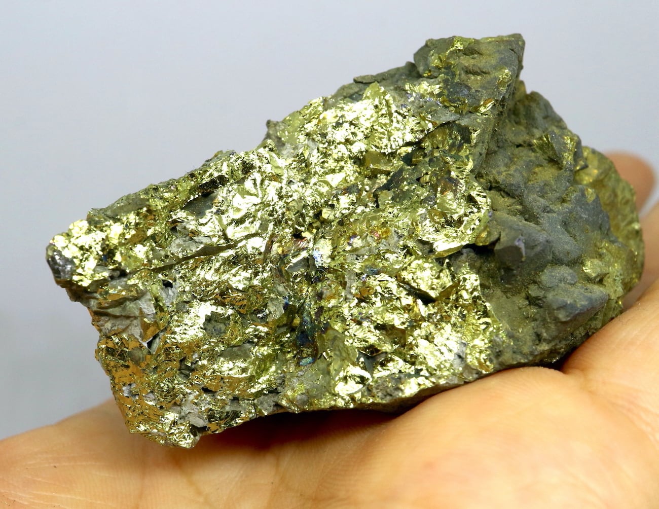 国産 秋田県鹿角市 不老倉鉱山！ 黄銅鉱 キャルコパイライト chalcopyrite 179,7g CHP003　鉱物 天然石 原石 パワーストーン  | 鉱物 天然石 American Minerals + Gemmy You powered by BASE