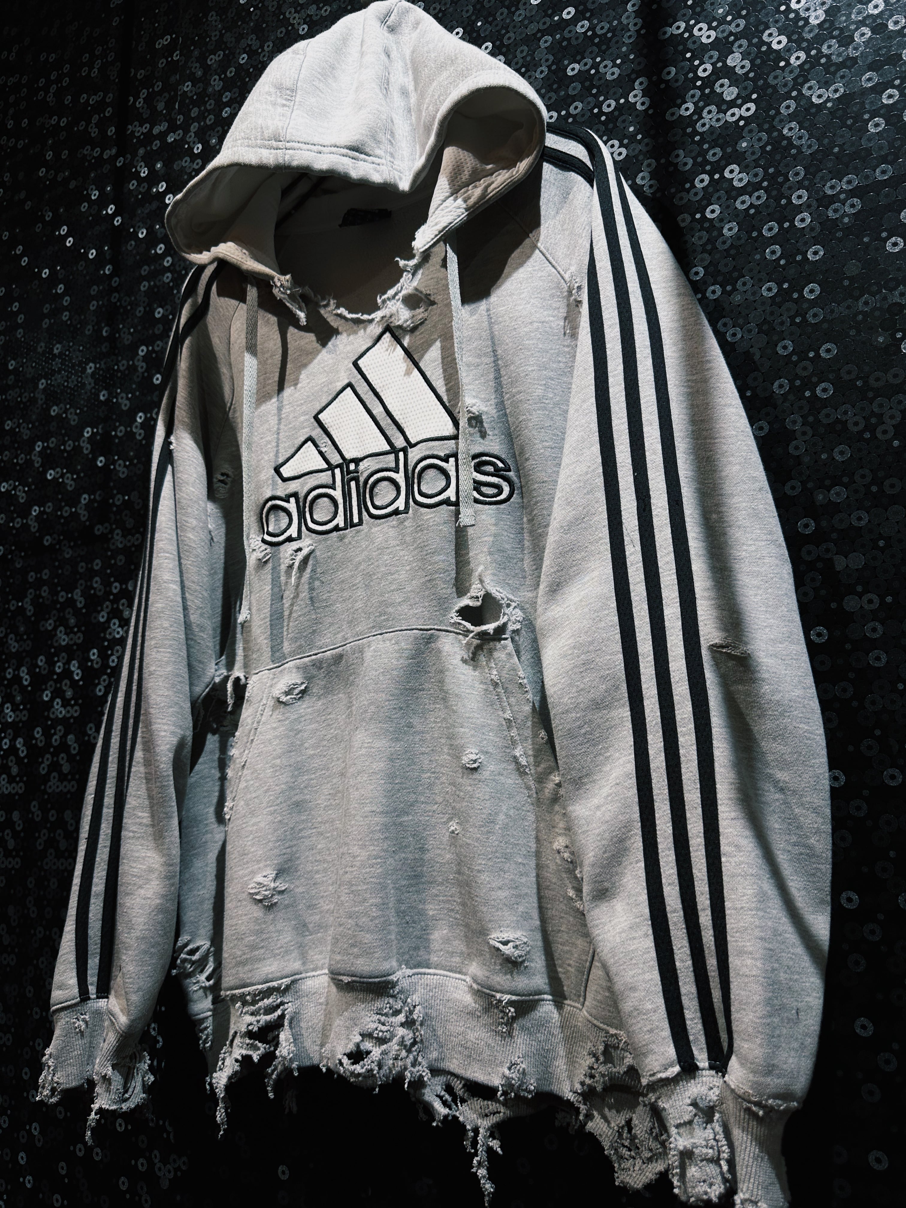 ÆIEM】90's vintage ”adidas”boro custom remake loose foodie