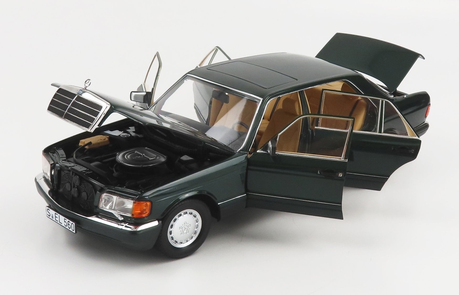 ビジネスバック ノレブ 1/18 メルセデス ベンツ Sクラス 560SEL 1989