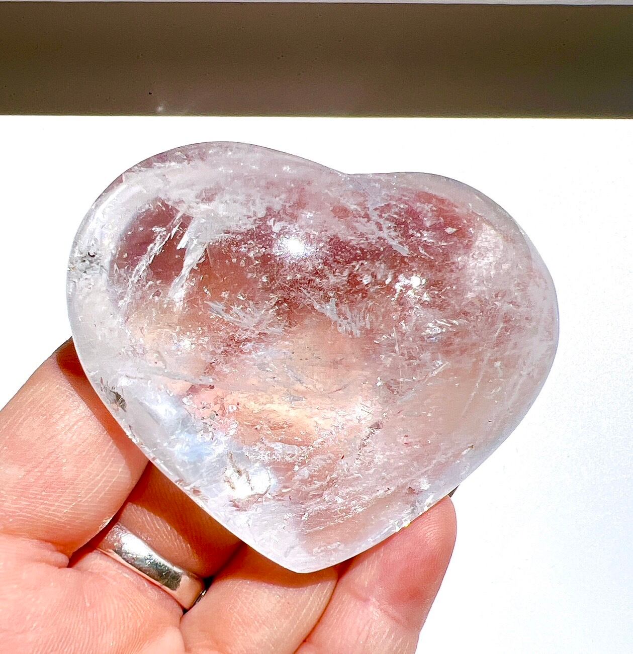 レムリアン水晶ハート | waiopipi （ワイオピピ）