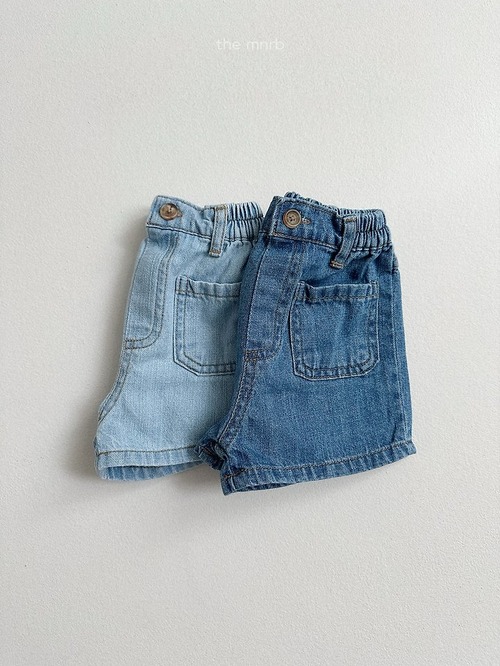 [the mnrb] Open Pocket Denim Pants / [미니로브] 오픈포켓데님팬츠